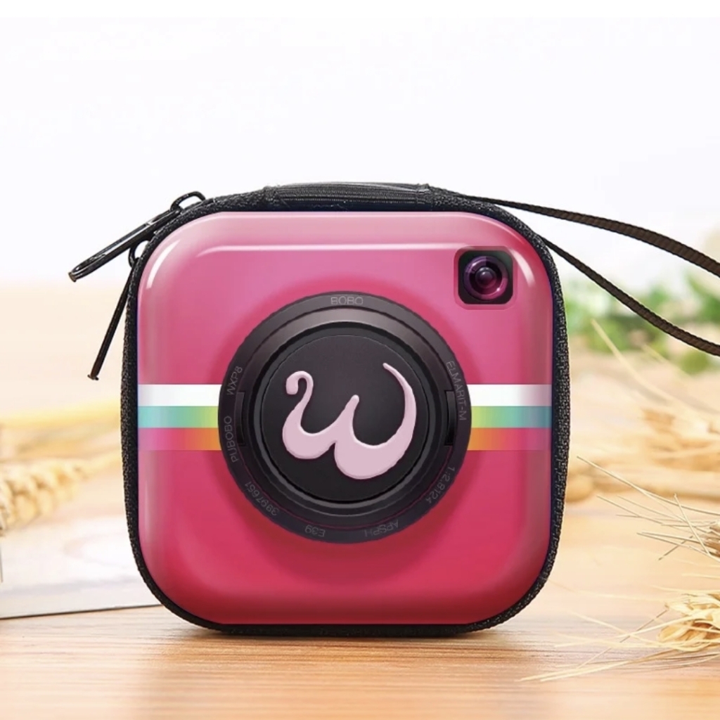 Retro Pink Camera Mini Case